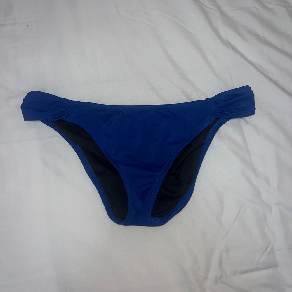 Victorias Secret Blue Bikini Bottoms